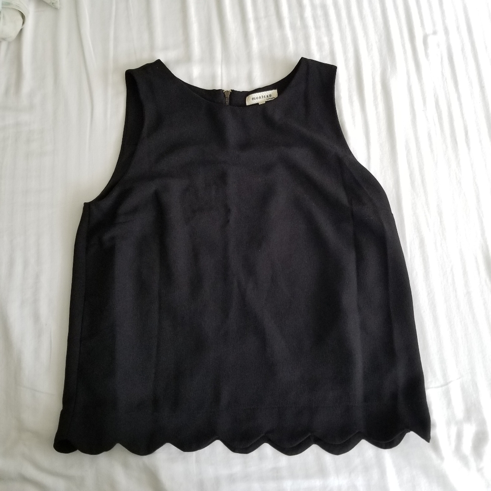 Black Sleeveless Blouse NWOT - Picture 2 of 6